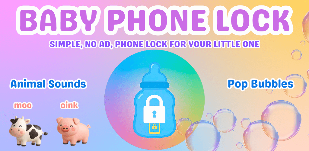 Baby Phone Lock Feature Graphic