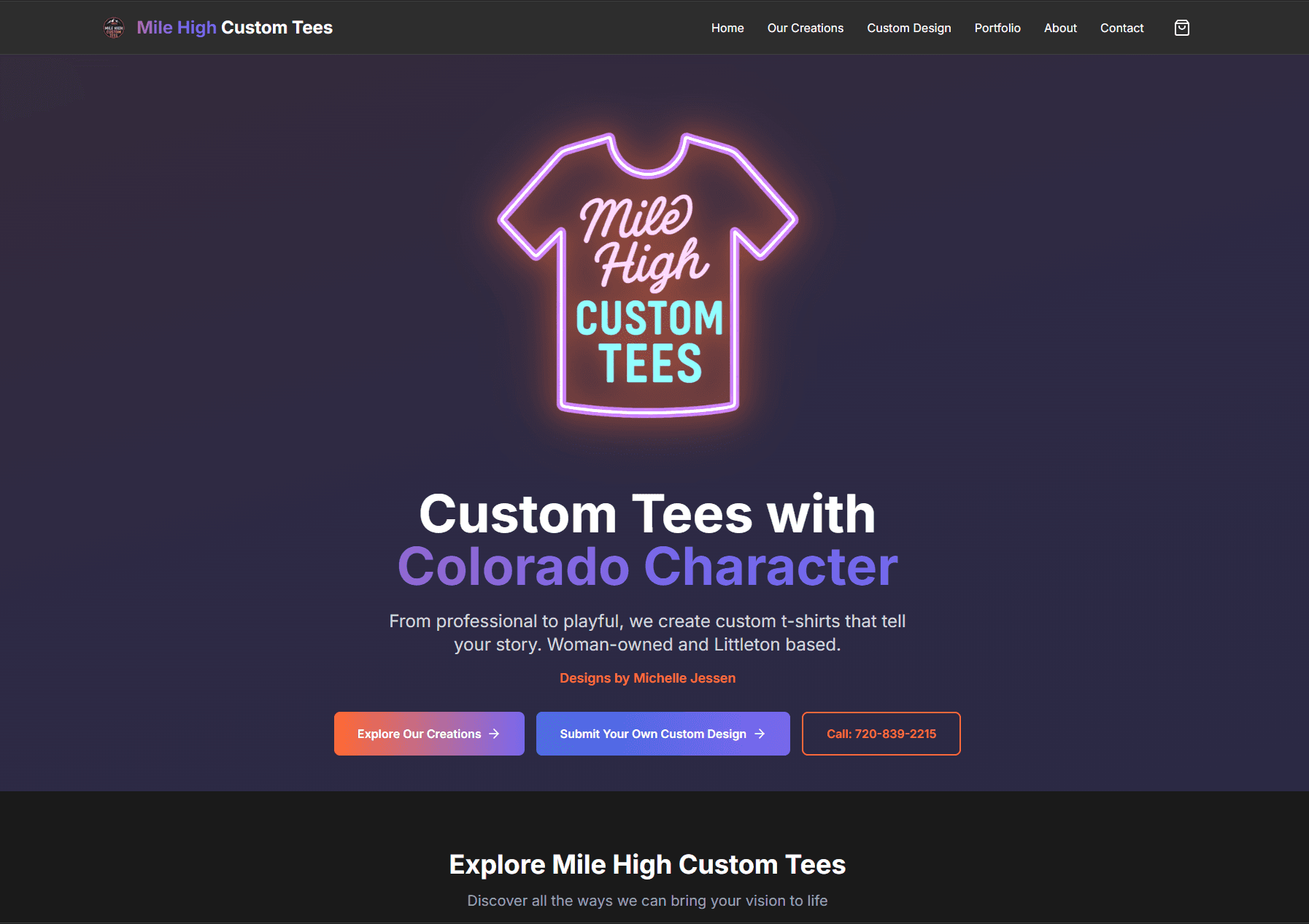 Mile High Custom Tees